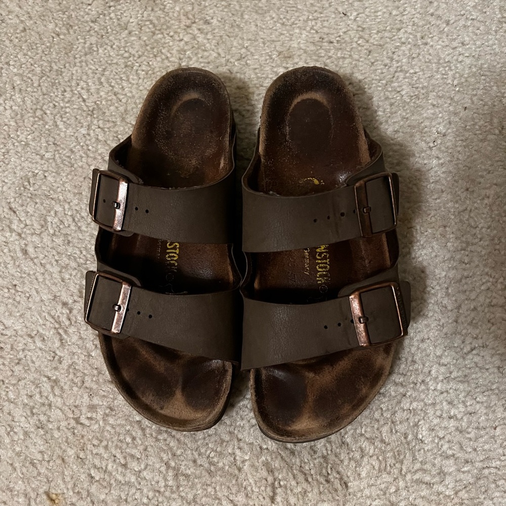 Brown Birkenstock Arizona Sandal